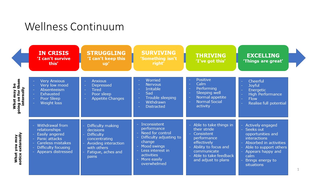 Wellness Continuum